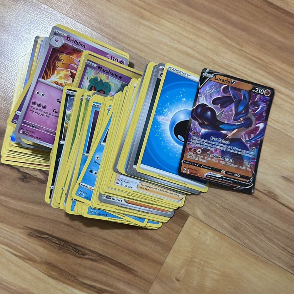 Bunch of Pokemon cards